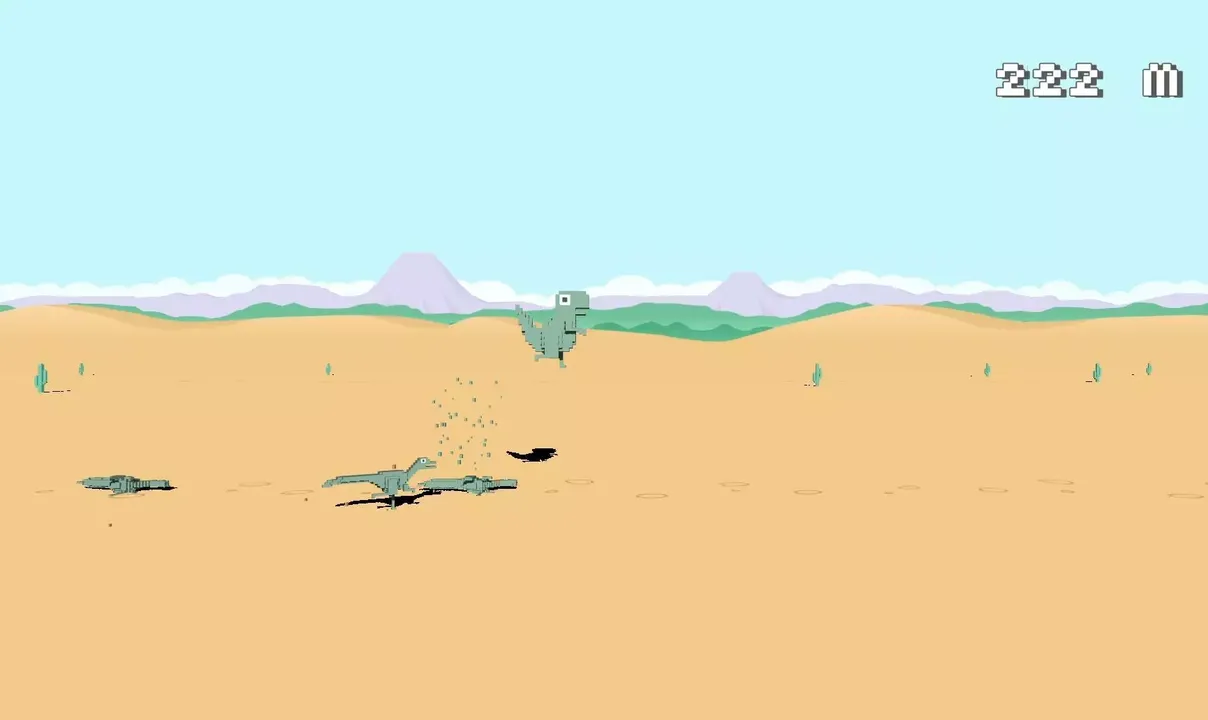 -Rough time for Baby Dino-游戏截图-好玩游戏库