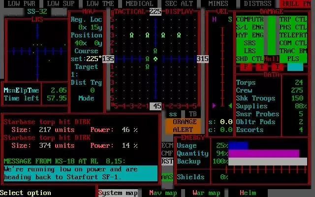 STAR FLEET II – Krellan Commander Version 2.0