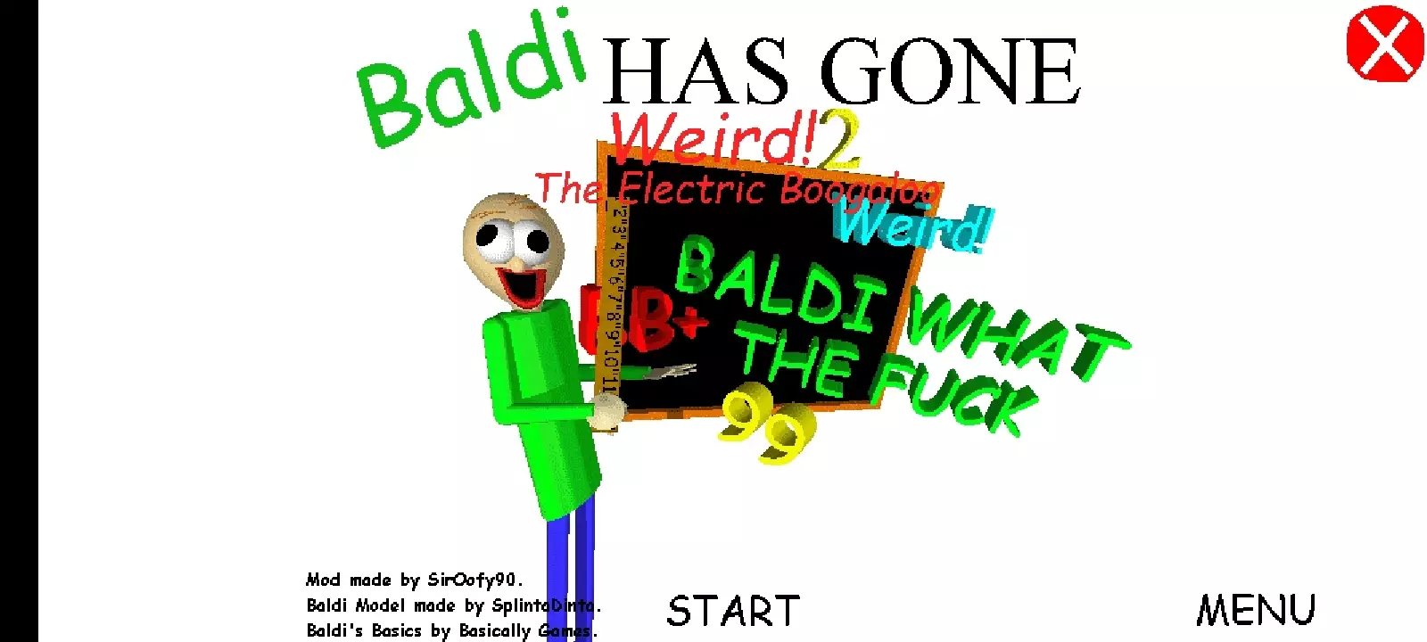 -Baldi's HAS GONE Weird 2 Android Port-游戏截图-好玩游戏库