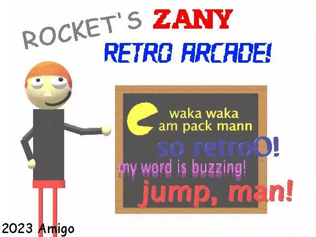 -Rocket's Zany Retro Arcade-游戏截图-好玩游戏库