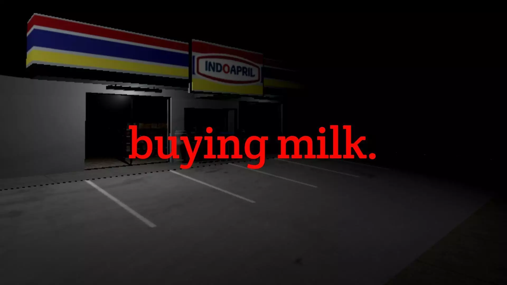 Buying Milk.