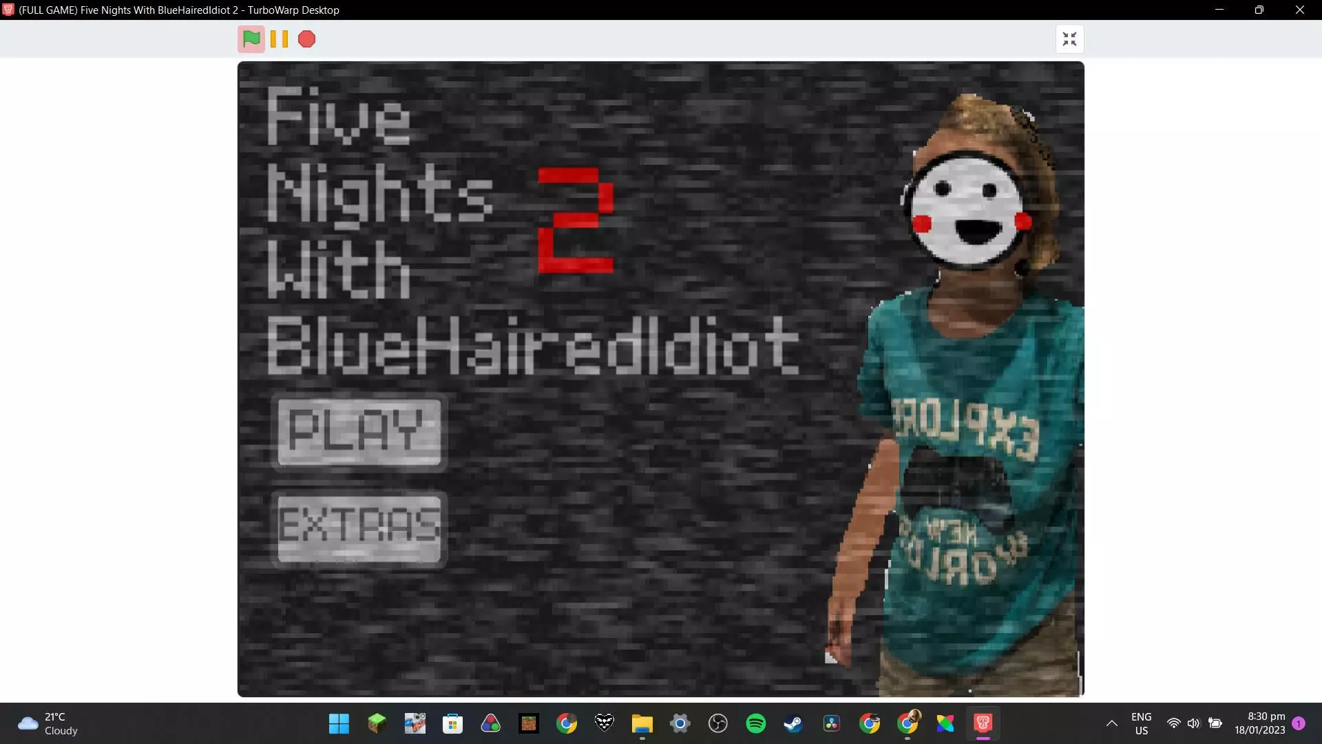 -Five Nights Five BlueHairedIdiot 2-游戏截图-好玩游戏库