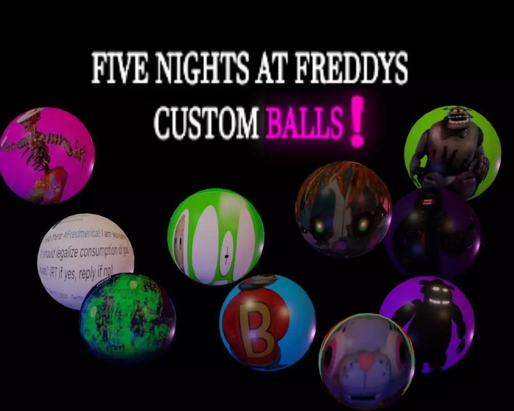 Five Nights at Freddy’s: Custom Balls