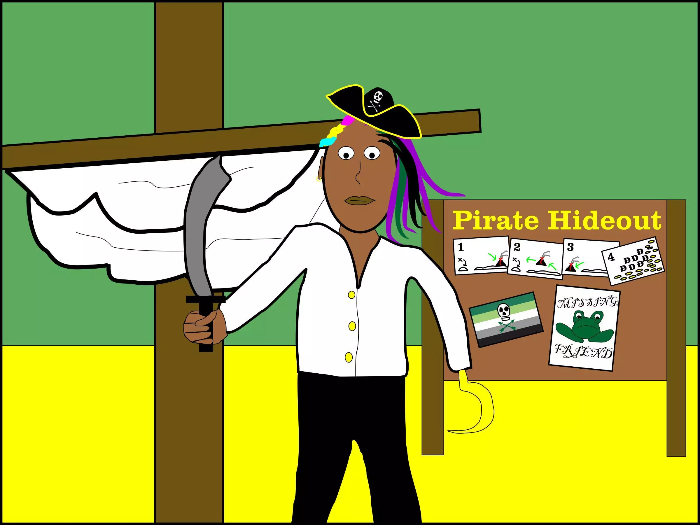 -Ace Blackring in the Quest For Garlic Bread-游戏截图-好玩游戏库