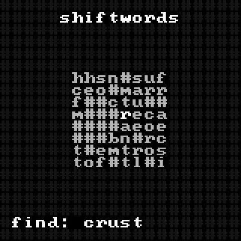 shiftword