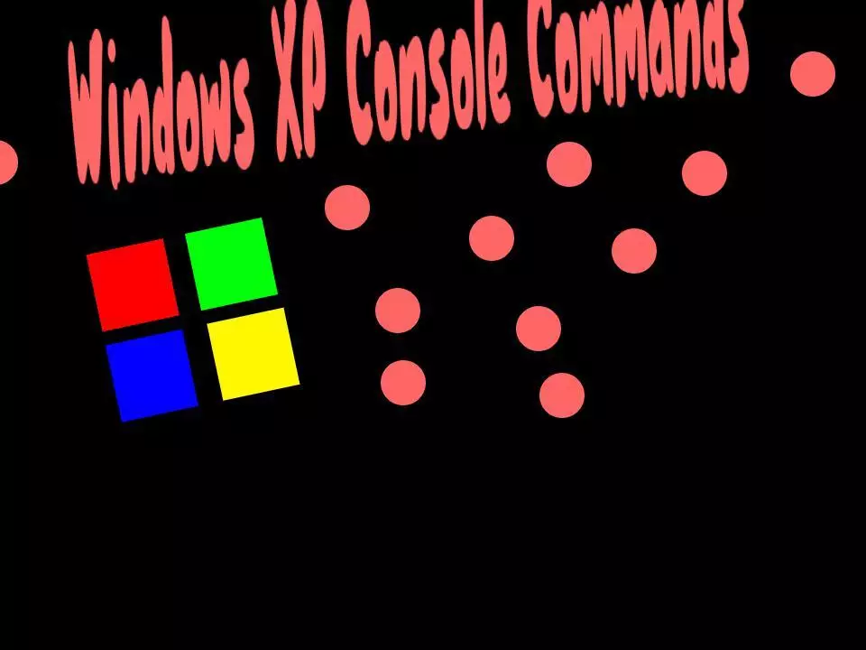 Windows XP Console Commands