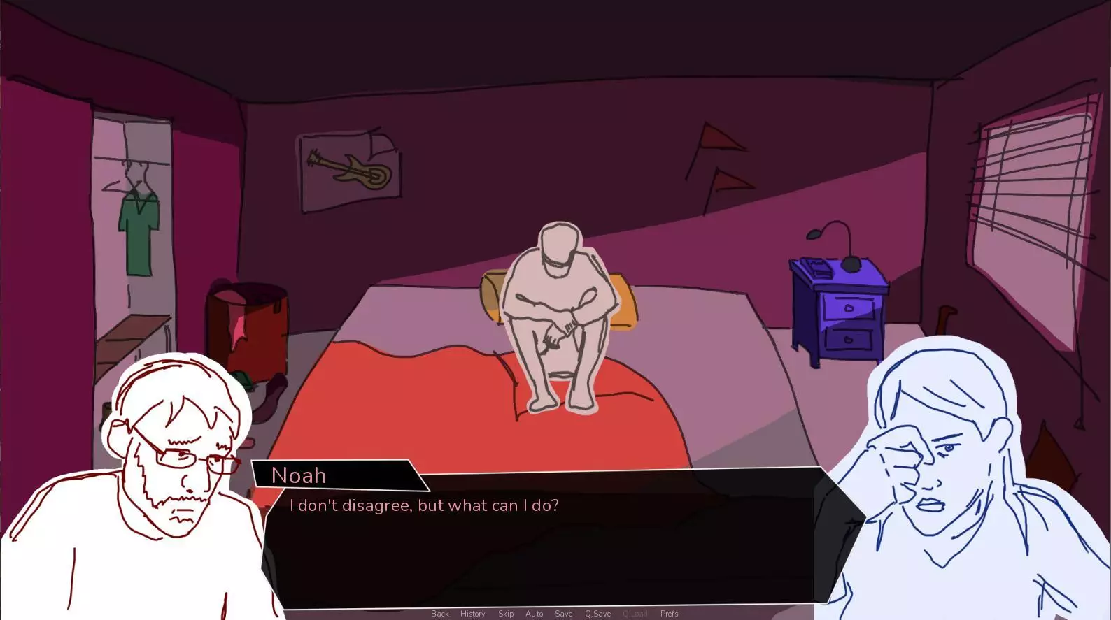 Doing Poorly and Living with Myself