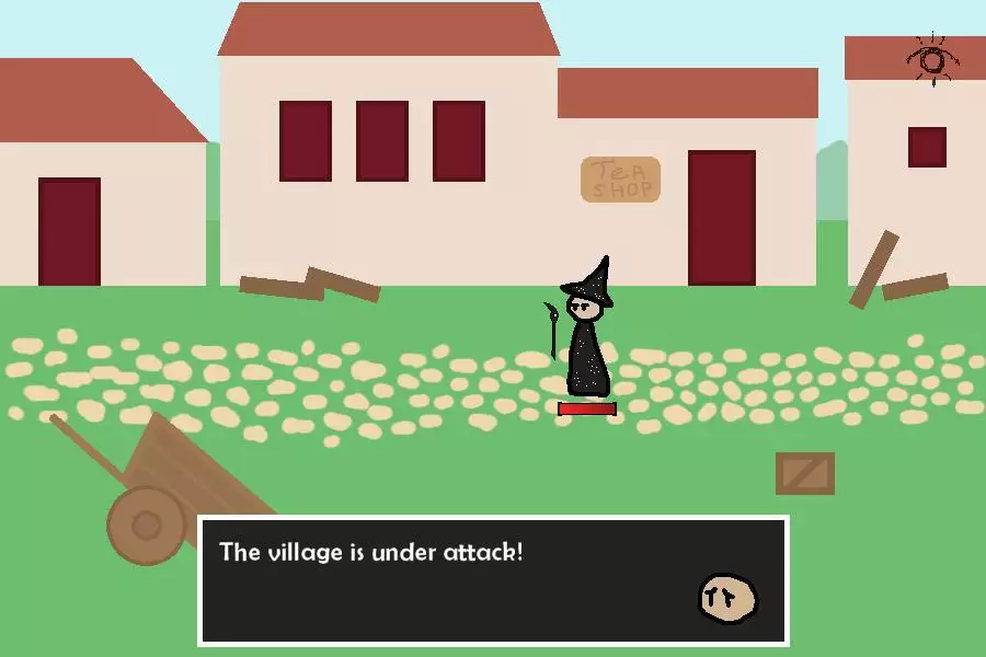 -Magicman defends a village-游戏截图-好玩游戏库