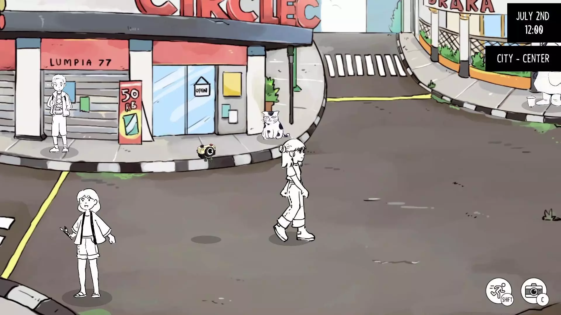 -Quarter Lens Crisis ~ One-Shot ~-游戏截图-好玩游戏库