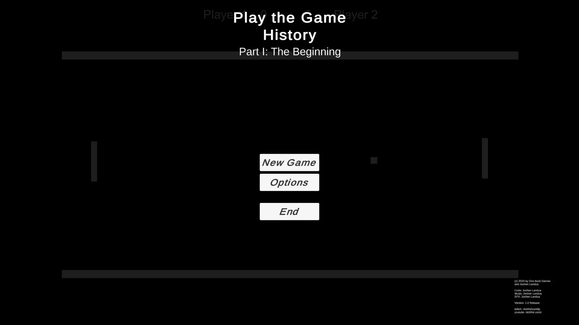 Play the game history – Part 1