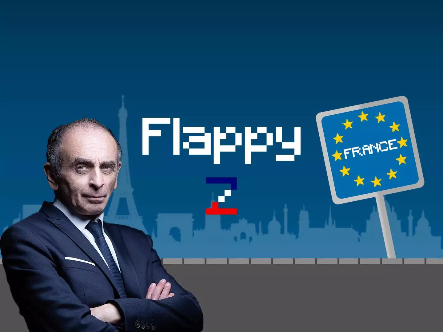 Flappy Z – A Zemmour Fan Game