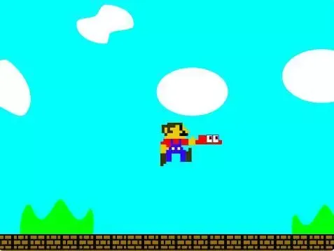 Mario Odyssey NES style