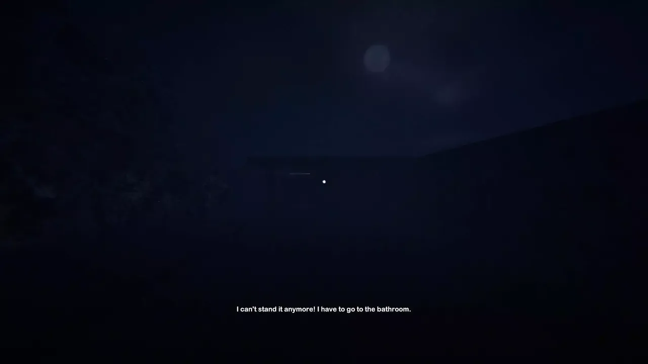 Waiting For The Bathroom