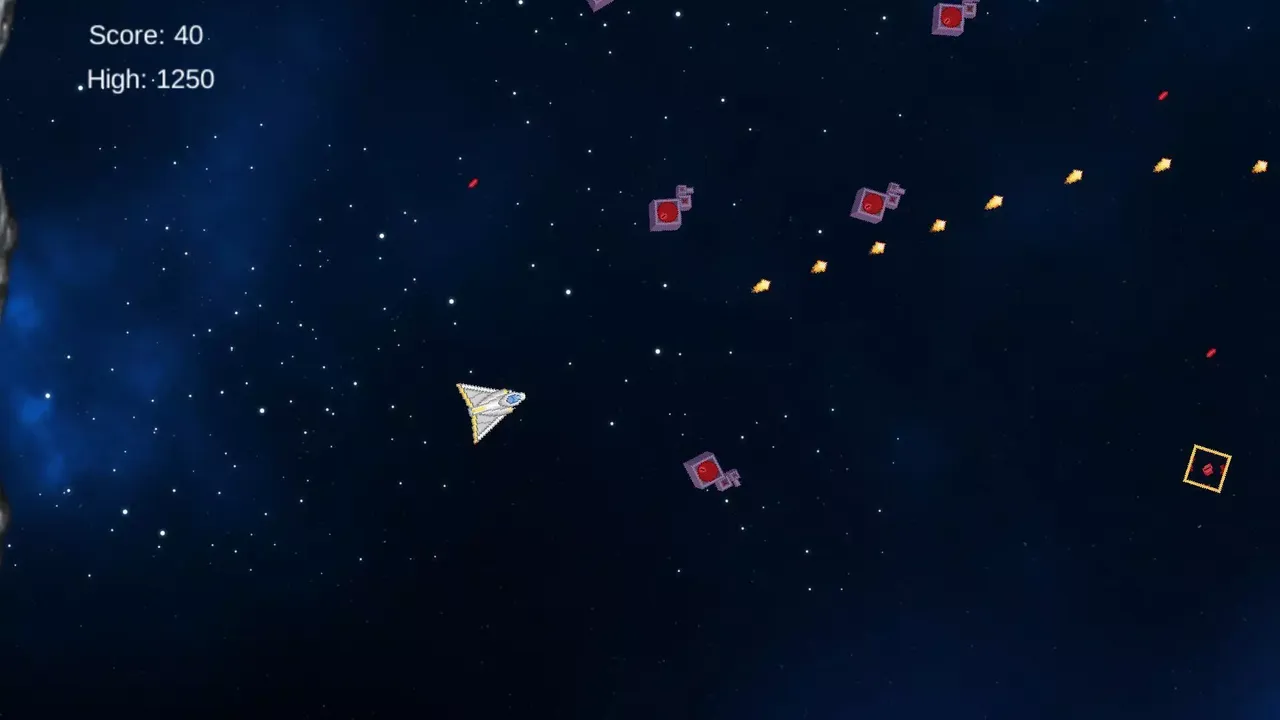 -2d space shooter h-游戏截图-好玩游戏库