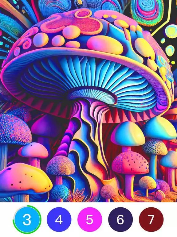 -Color Day - Paint by number-游戏截图-好玩游戏库