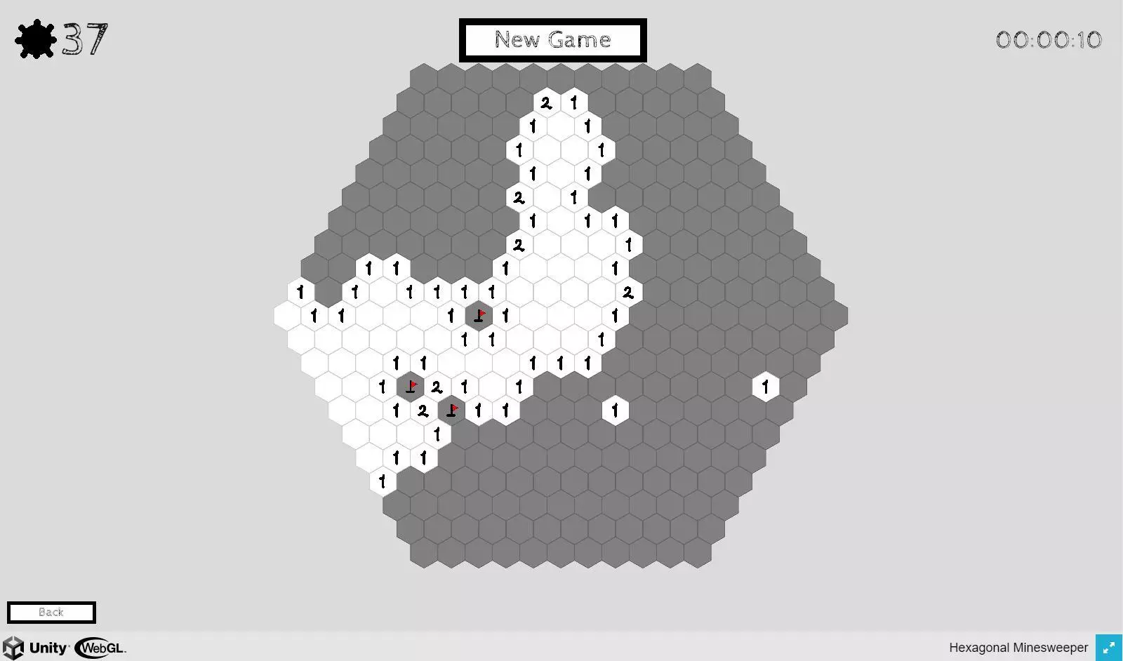 -Minesweeper (Hexagonal)-游戏截图-好玩游戏库