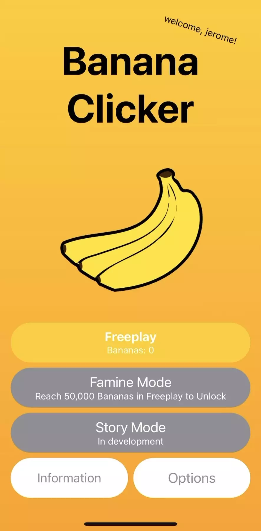 Banana Clicker IOS