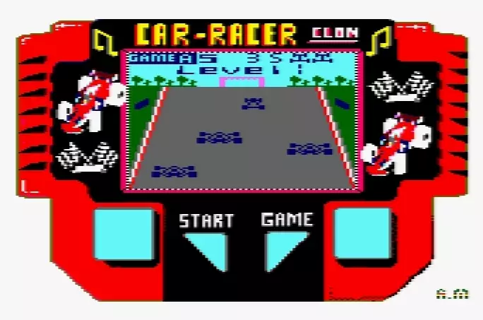 CAR RACE FOR AMSTRAD CPC