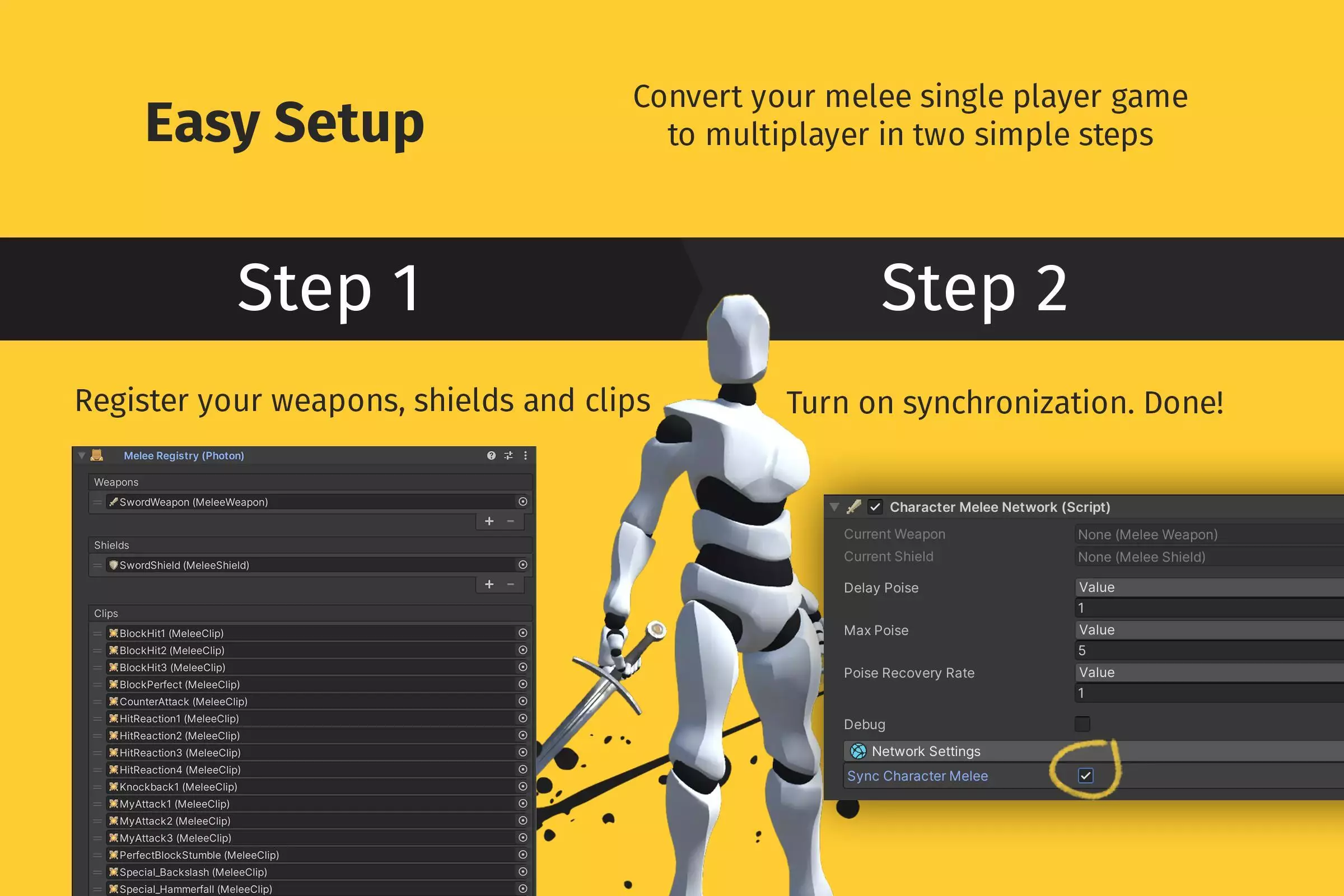 Photon Melee (Game Creator 1)