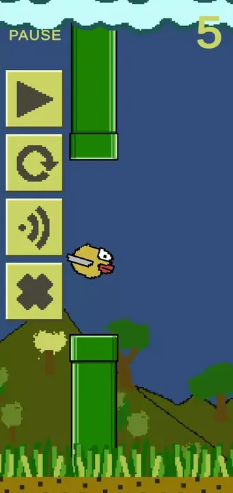 -FlappyBird clone (snma)-游戏截图-好玩游戏库
