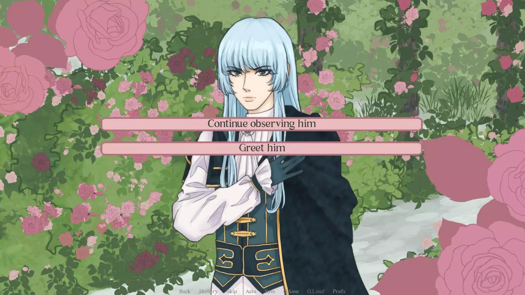 Rose garden sentiments