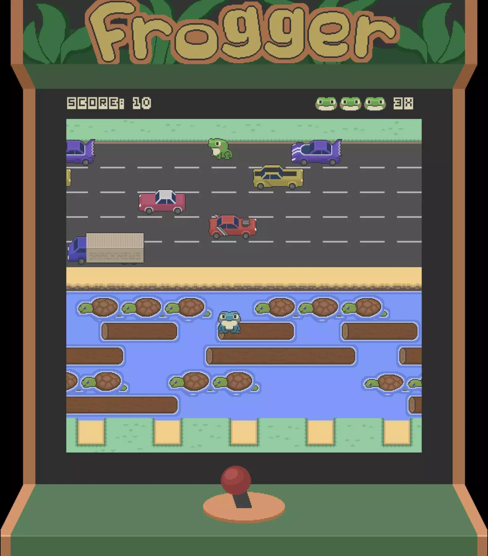 -Frogger (itch) (Gudboi101)-游戏截图-好玩游戏库