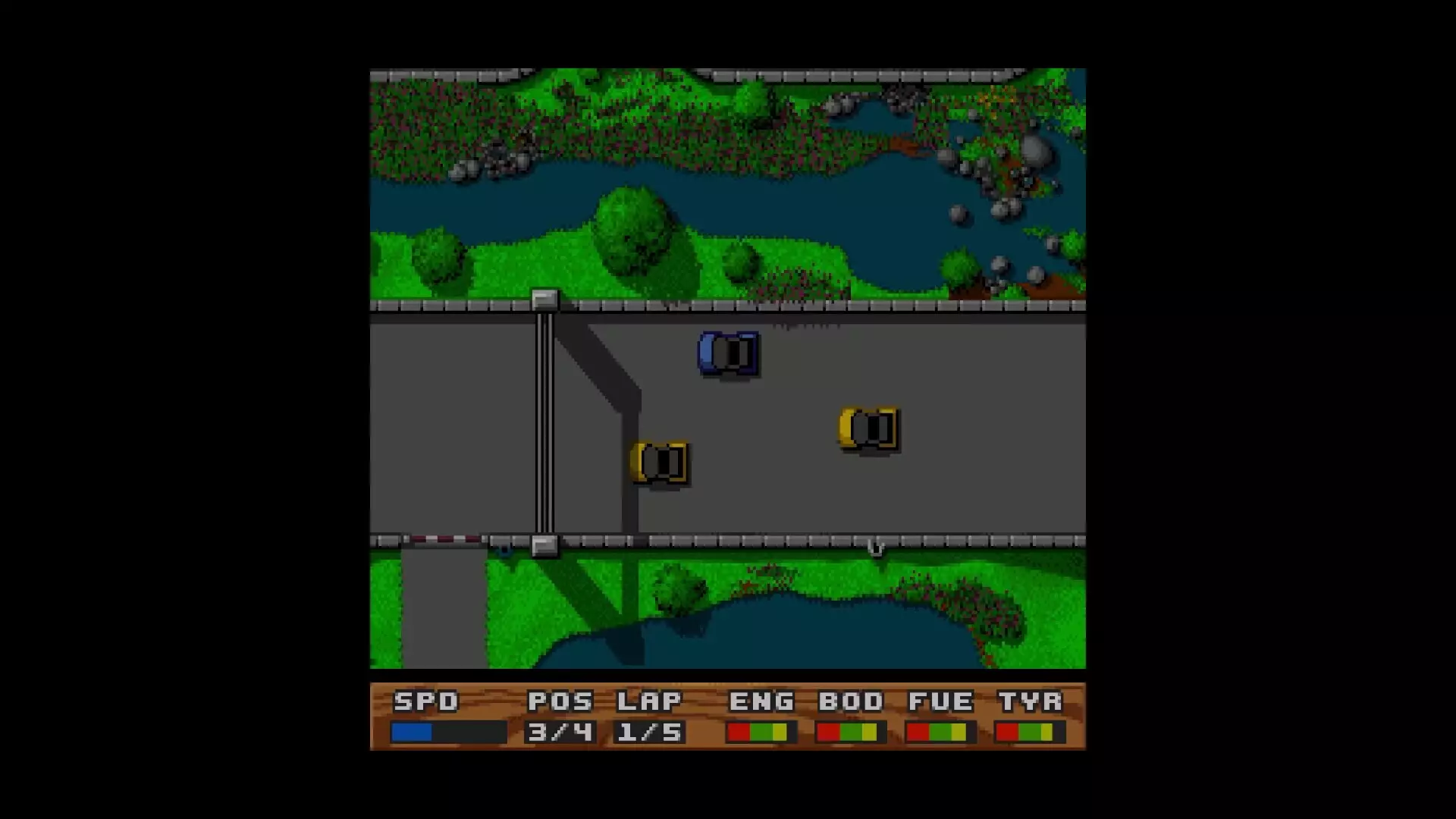 Super Cars (Amiga/C64/CPC/Spectrum)