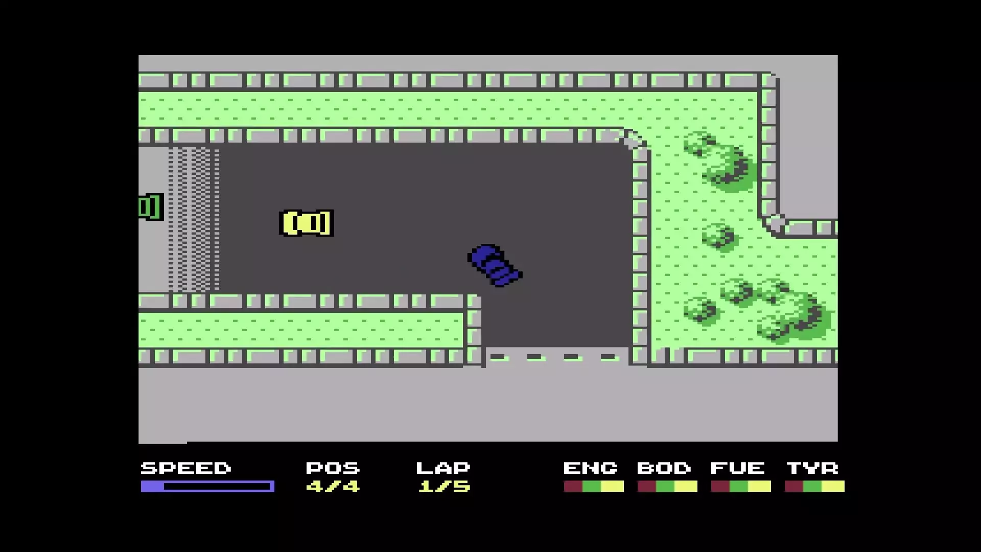 -Super Cars (Amiga/C64/CPC/Spectrum)-游戏截图-好玩游戏库