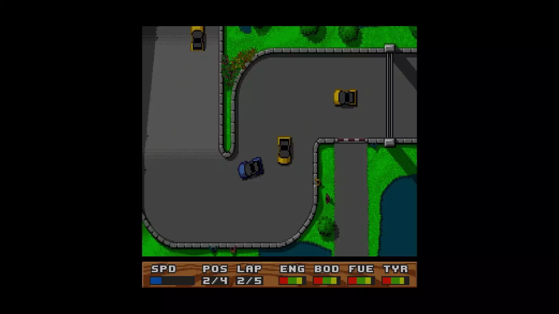 -Super Cars (Amiga/C64/CPC/Spectrum)-游戏截图-好玩游戏库