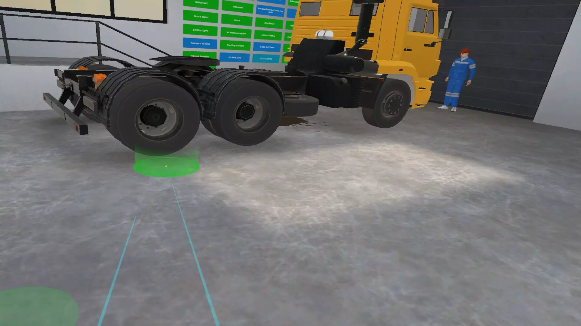 -Truck Preparation For Driving VR Training-游戏截图-好玩游戏库