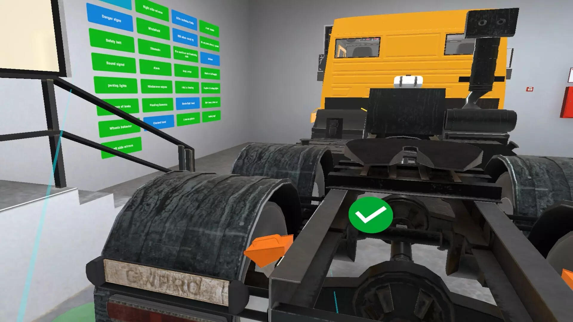 -Truck Preparation For Driving VR Training-游戏截图-好玩游戏库