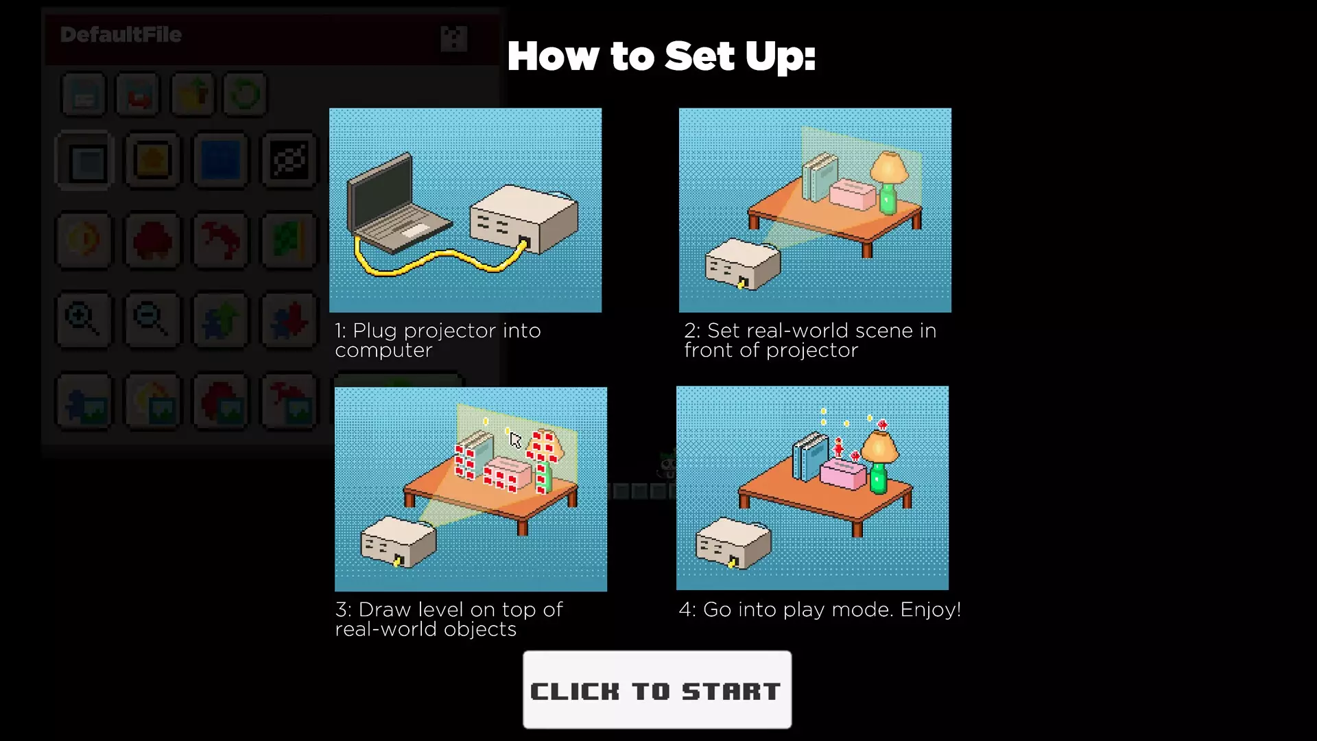 -Pandamander's Projector Platformer-游戏截图-好玩游戏库