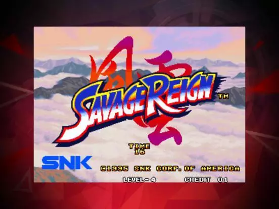 SAVAGE REIGN ACA NEOGEO