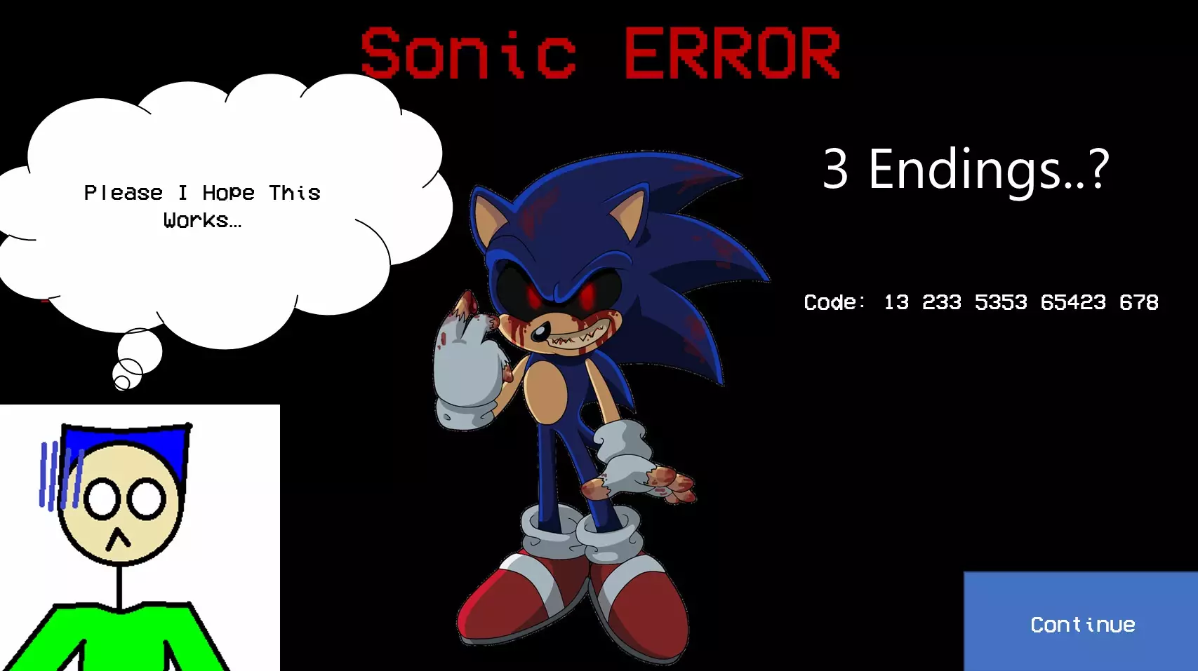 -Sonic Error (Starring Zackary)-游戏截图-好玩游戏库
