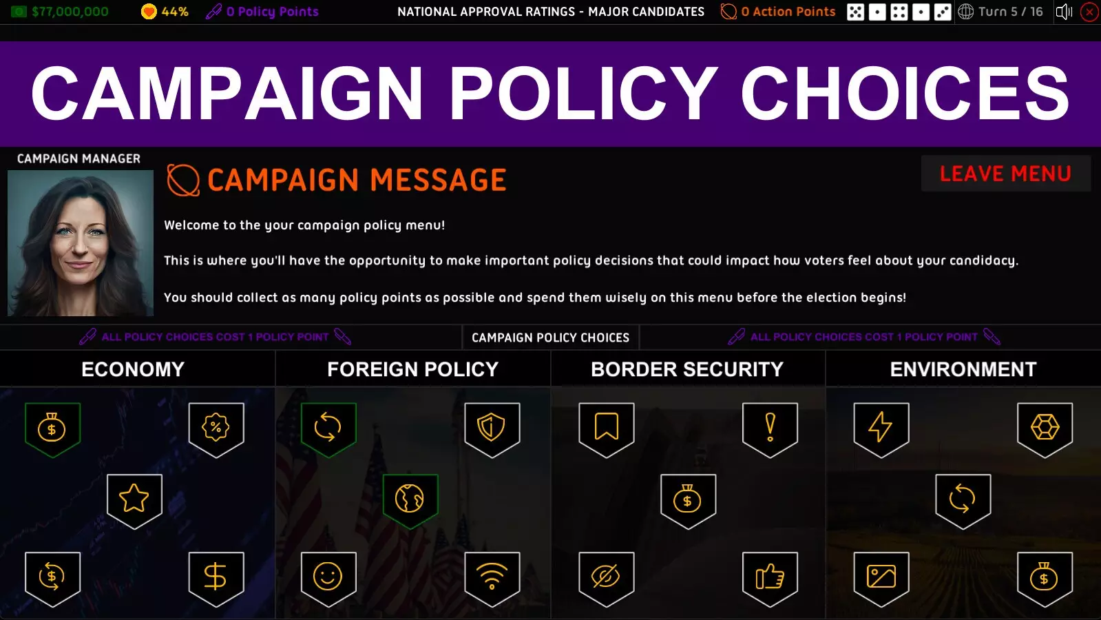 -2024 U.S. Election Simulator-游戏截图-好玩游戏库