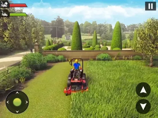 -Lawn Mower Grass Cutting Game-游戏截图-好玩游戏库