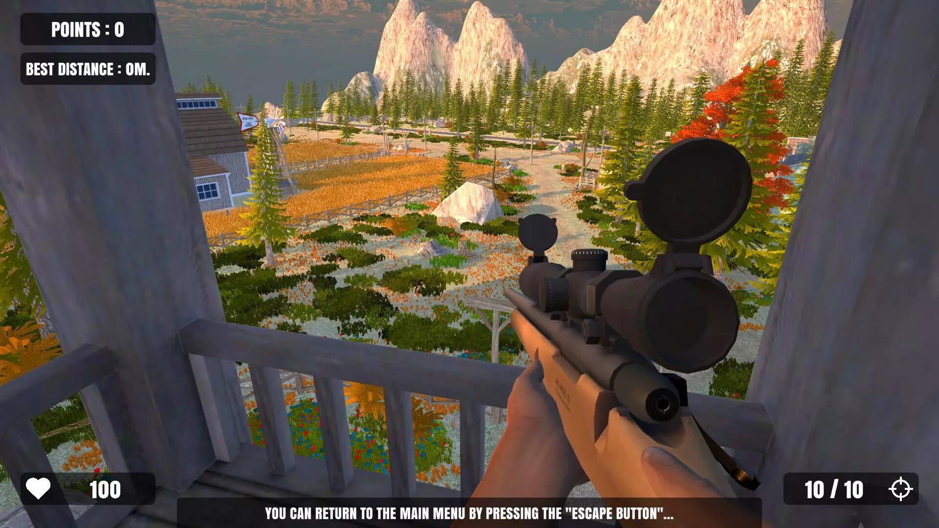 Sniper Wild West Shooting Simulator
