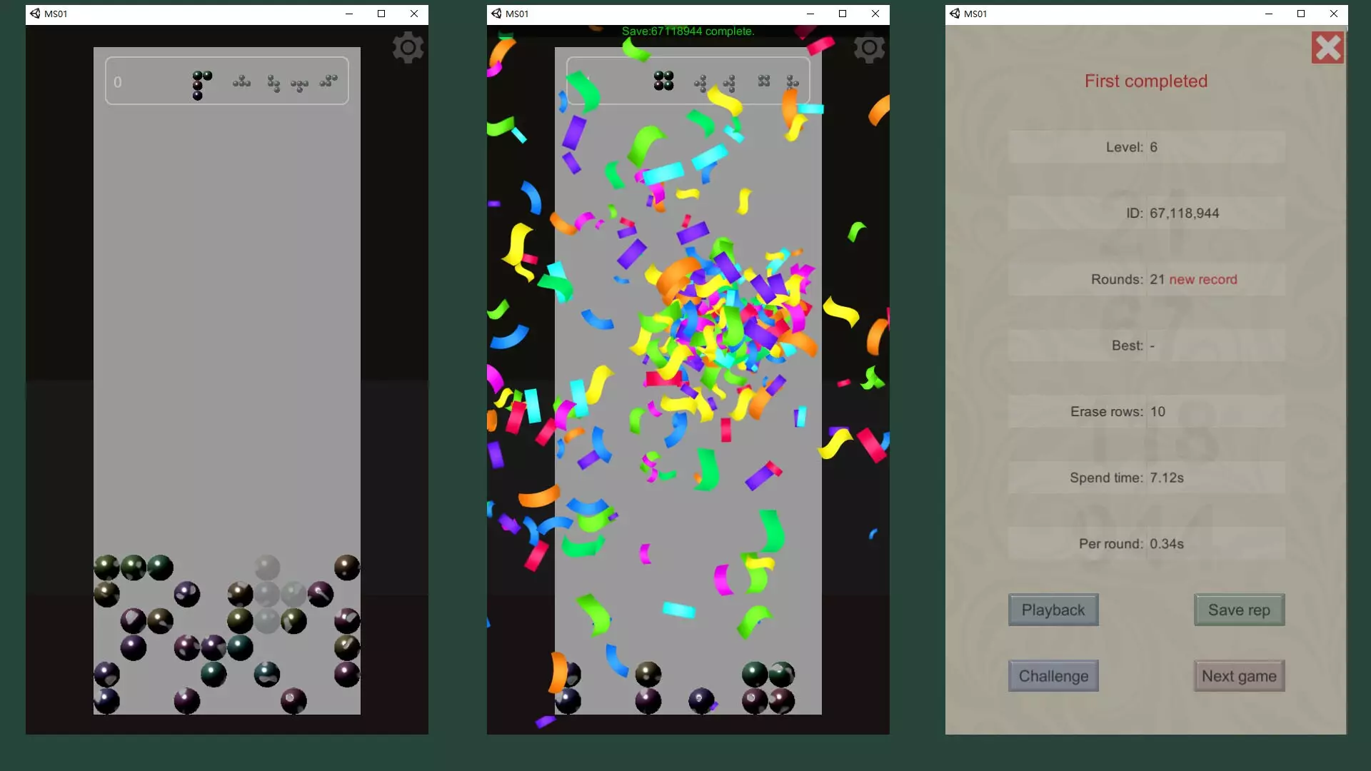 -The puzzle of blocks-游戏截图-好玩游戏库