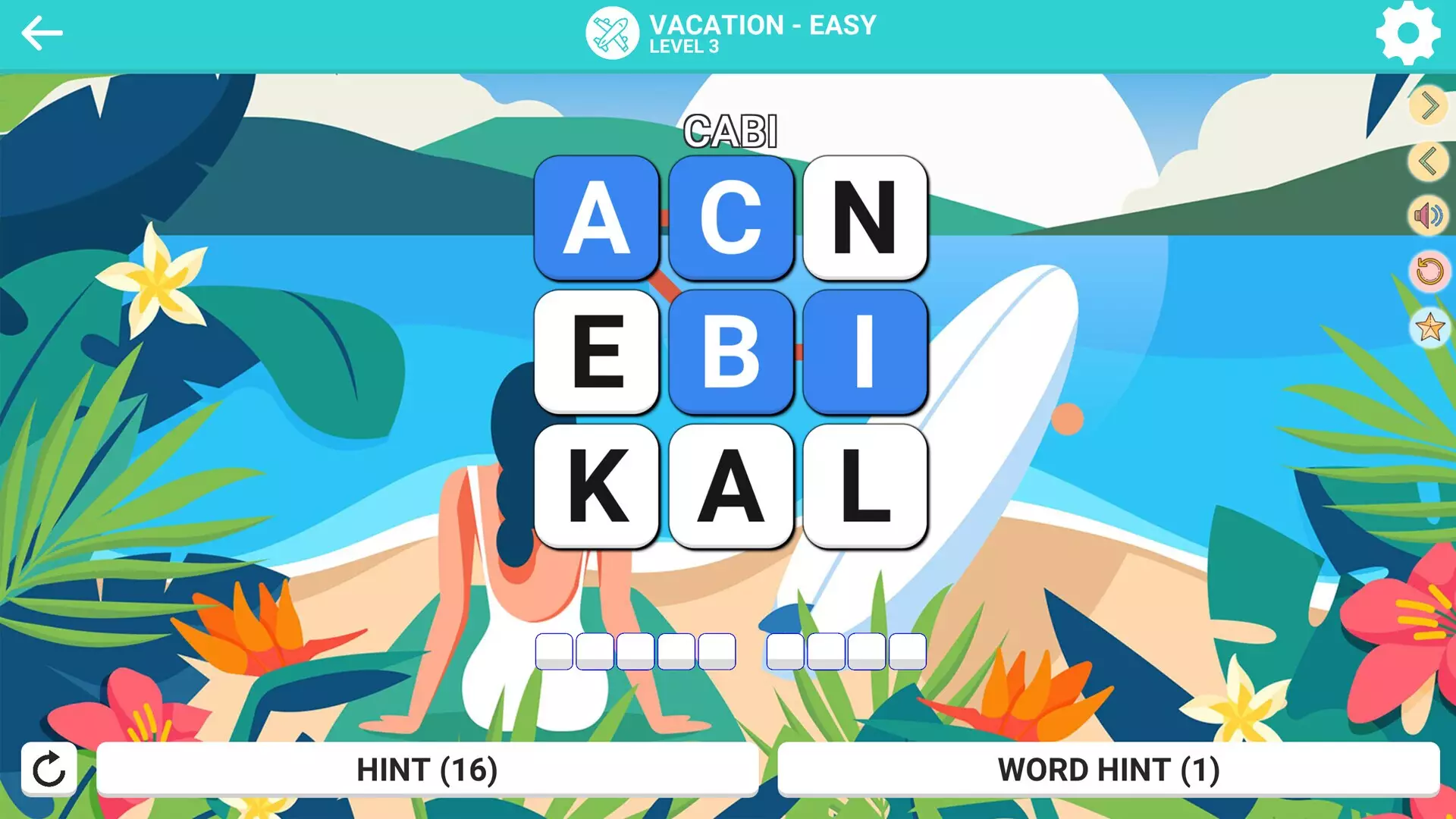 Square Word: Summer Edition