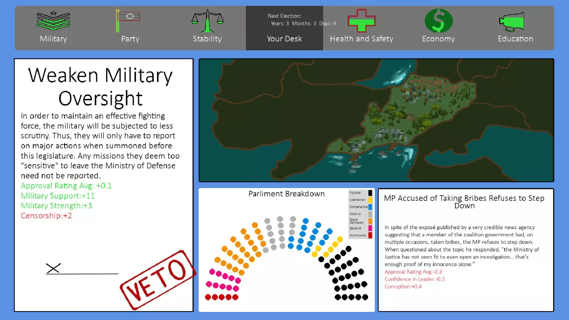 -Electoral Dynasty-游戏截图-好玩游戏库
