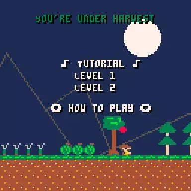 You’re under harvest