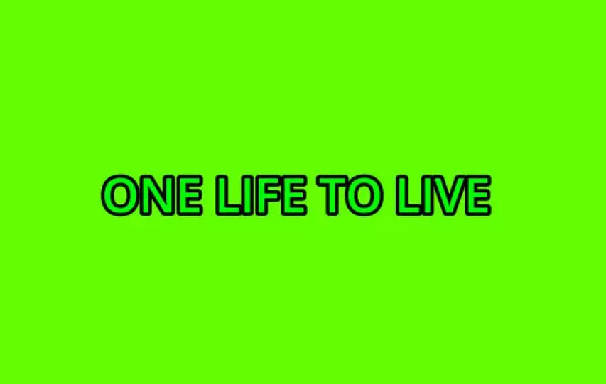 One Life To Live