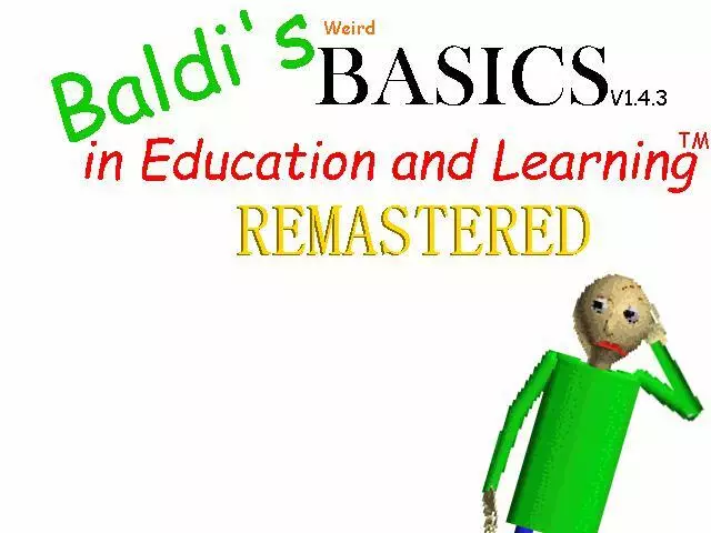 baldi’s weird basics REMASTERED