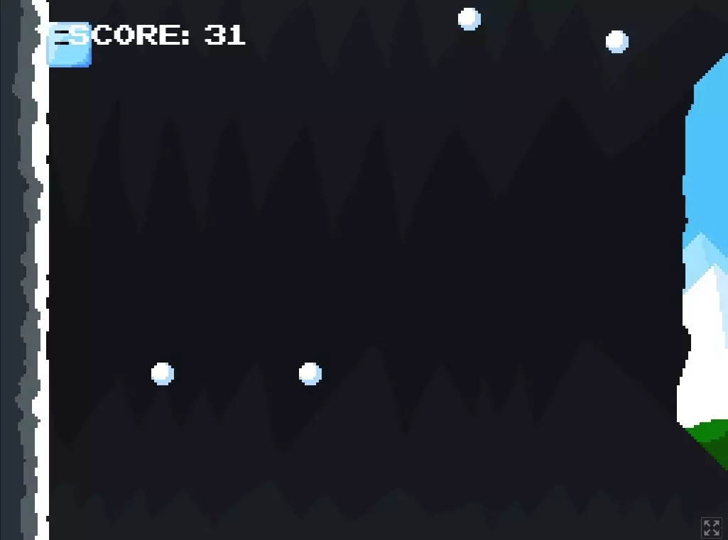 -Vertical Snow Dodge-游戏截图-好玩游戏库