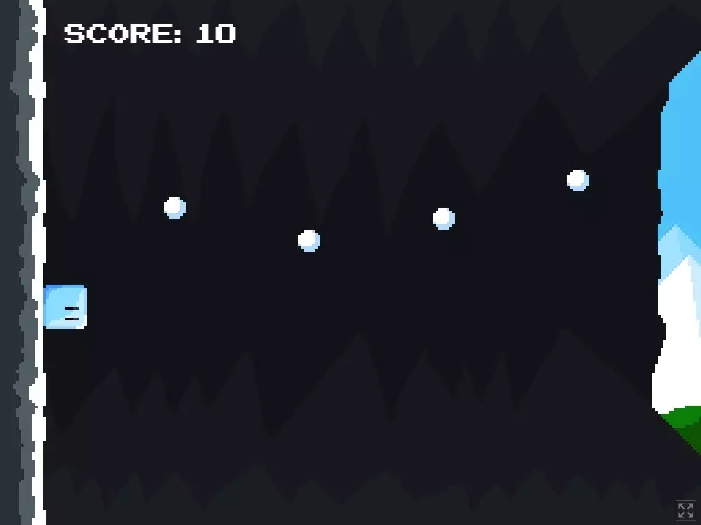 -Vertical Snow Dodge-游戏截图-好玩游戏库