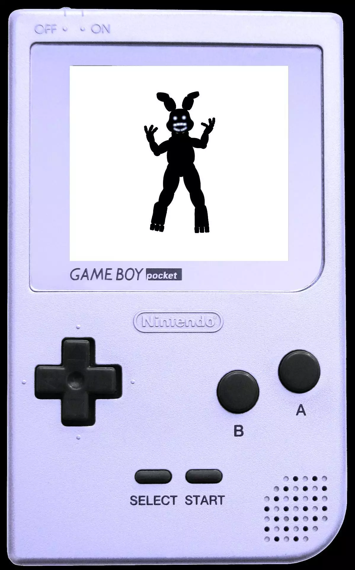 Shadow Bonnie Minigame on Gameboy
