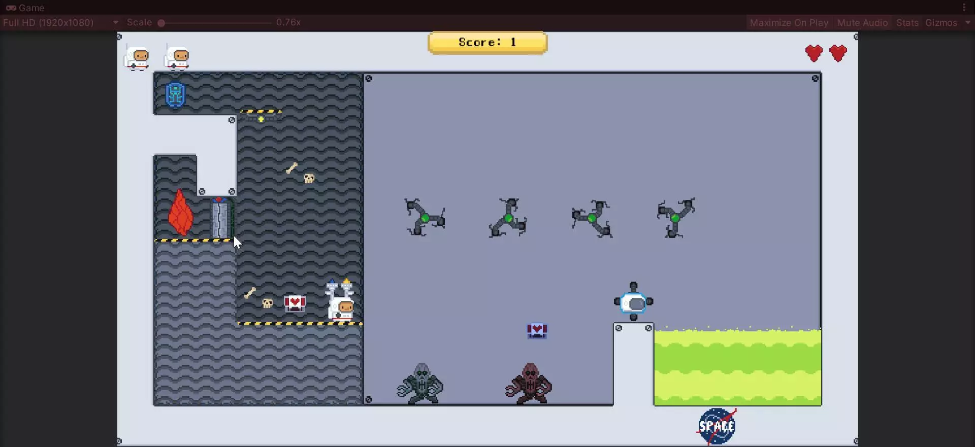 -2D platformer Project (nebrasalmass)-游戏截图-好玩游戏库