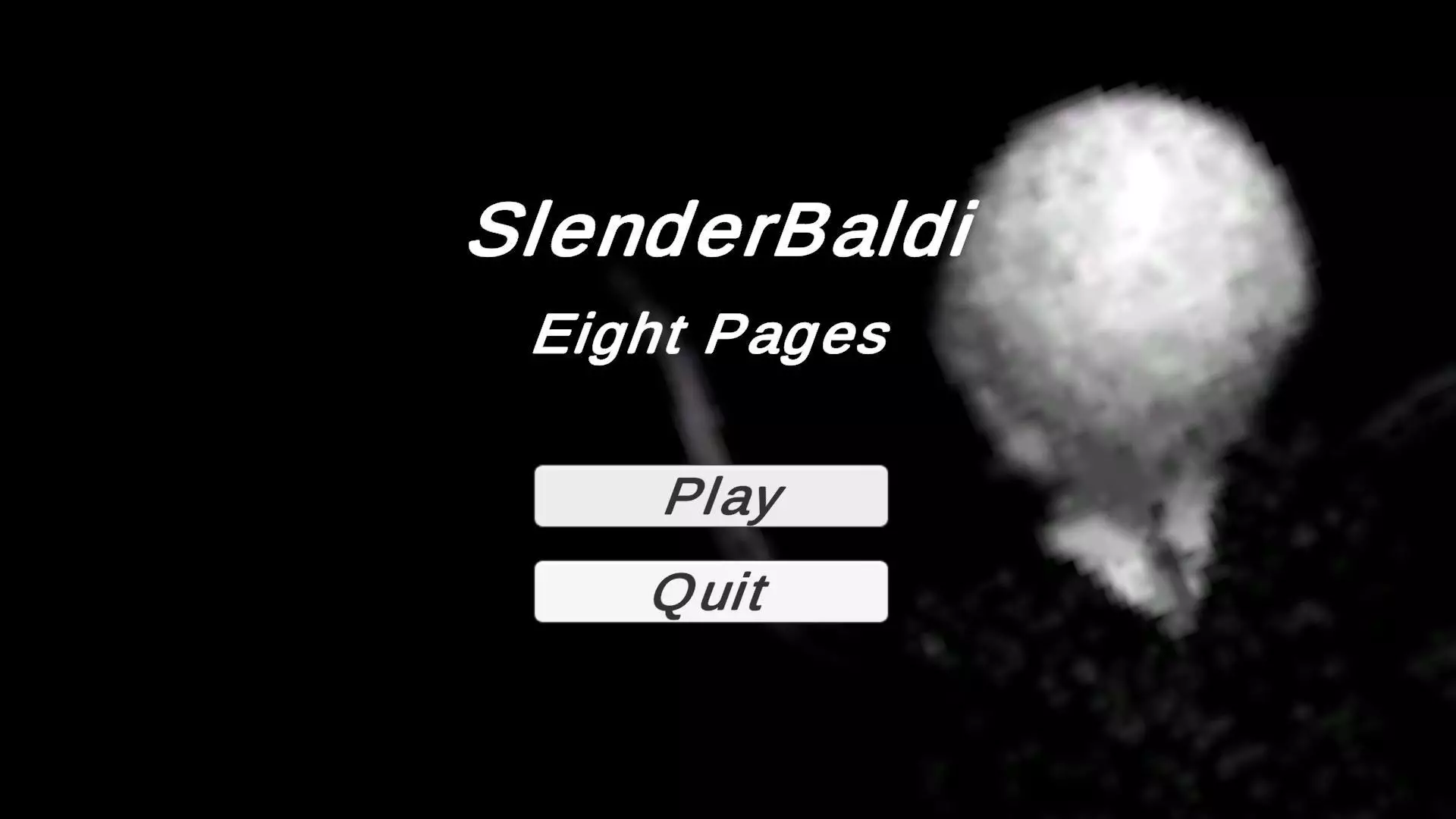 Slenderbaldi: Eight Pages