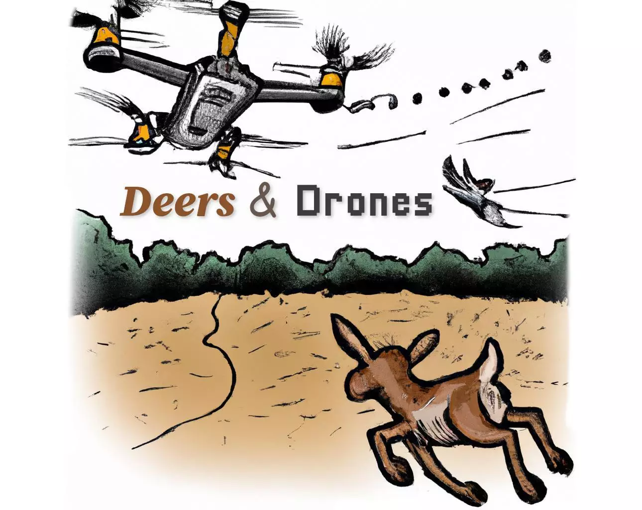 Deers & Drones