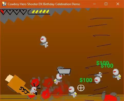 -Cowboy Hero Shooter DX (WIP/Playable demo available)-游戏截图-好玩游戏库